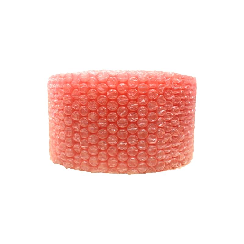 The Box Store  Pink Anti-static Bubble Wrap Strong Bubble Roll, Perforated  By Ft