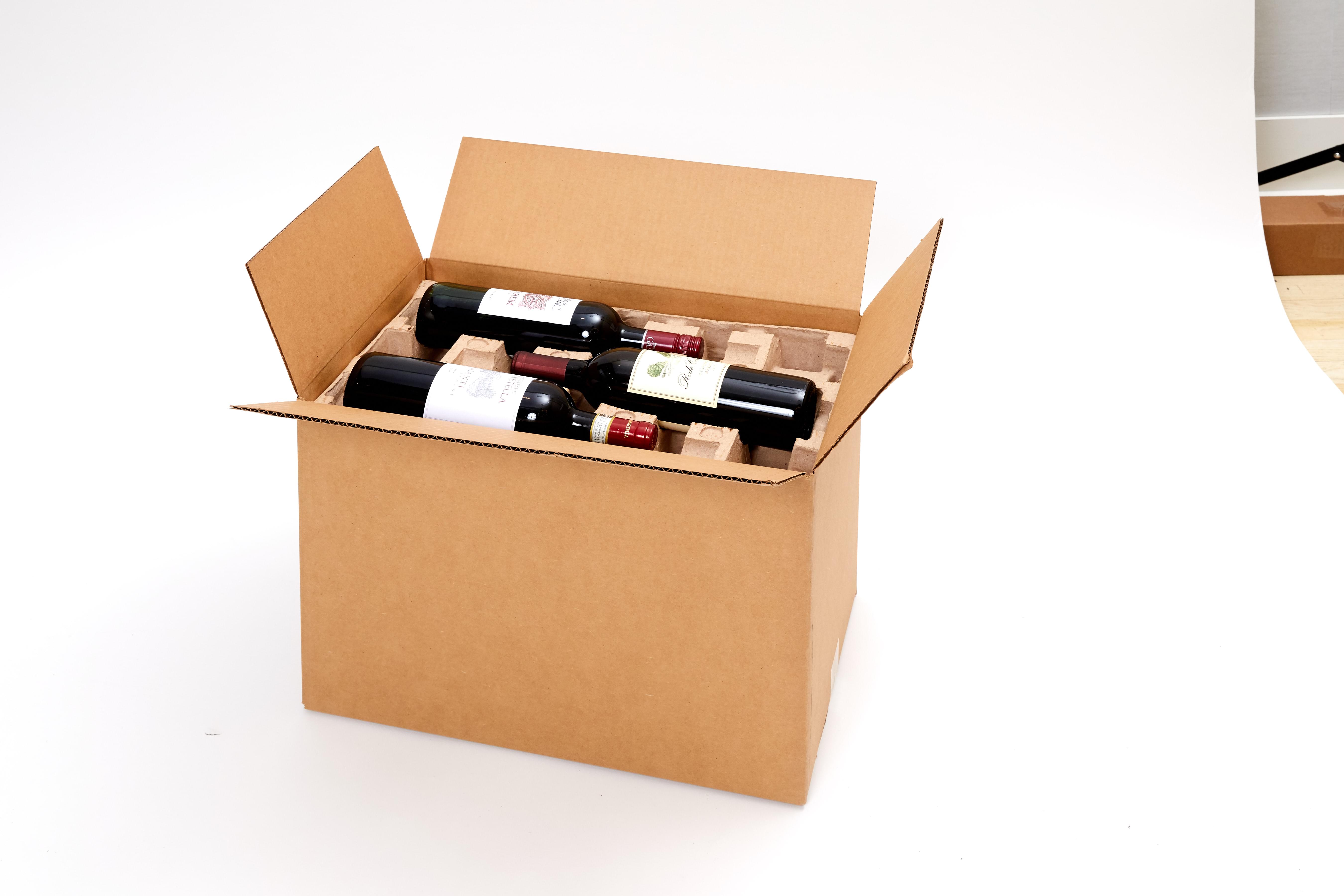 Corrugated Wine Shippers