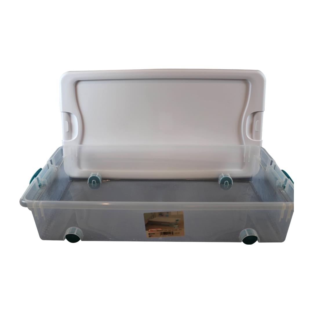 56 Quart Underbed Storage with Wheels and Lid